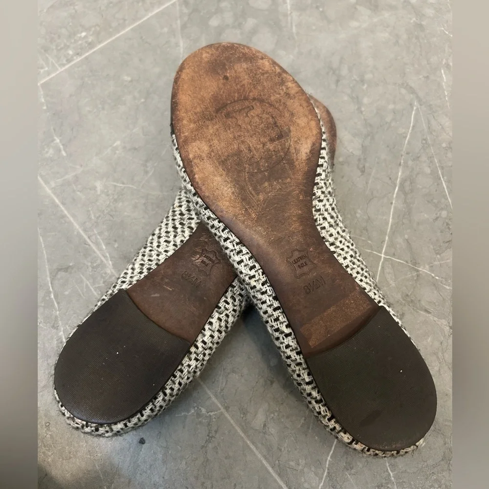 Tory Burch Tweed Ballet Flats